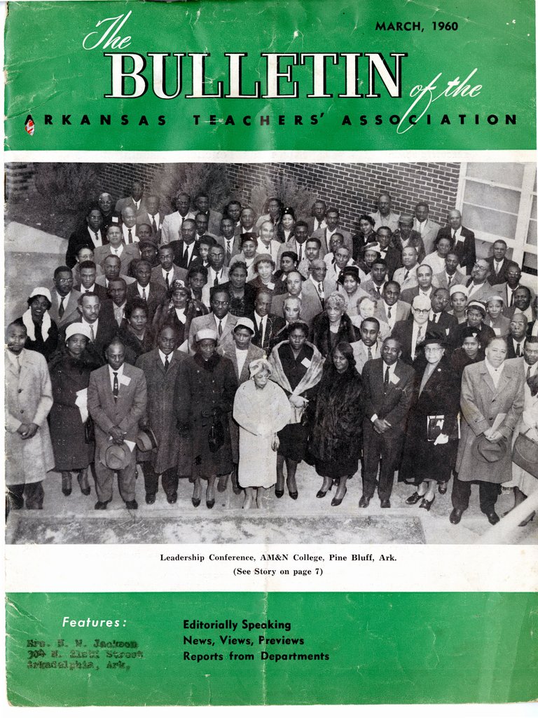 The Bulletin of the Arkansas Teachers' Association (March 1960)